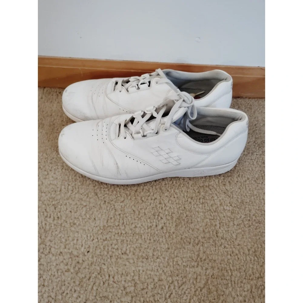 SAS Free Time Comfort‎ Shoes Women 10 N White Walking Nursing Tennis Sneakers**